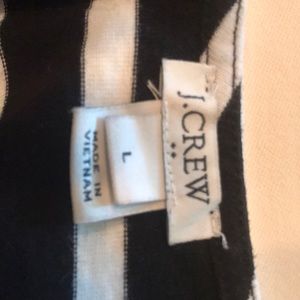 J.Crew Navy Striped  Dress Large